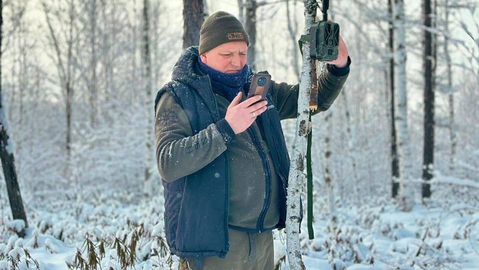 Пять специалистов из Казахстана прошли обучение в Хабаровском крае в рамках реализации проекта по интродукции амурского тигра в республику Пять специалистов из Казахстана прошли обучение в Хабаровском крае в рамках реализации проекта по интродукции амурского тигра в республику - Sputnik Казахстан, 1920, 24.12.2025