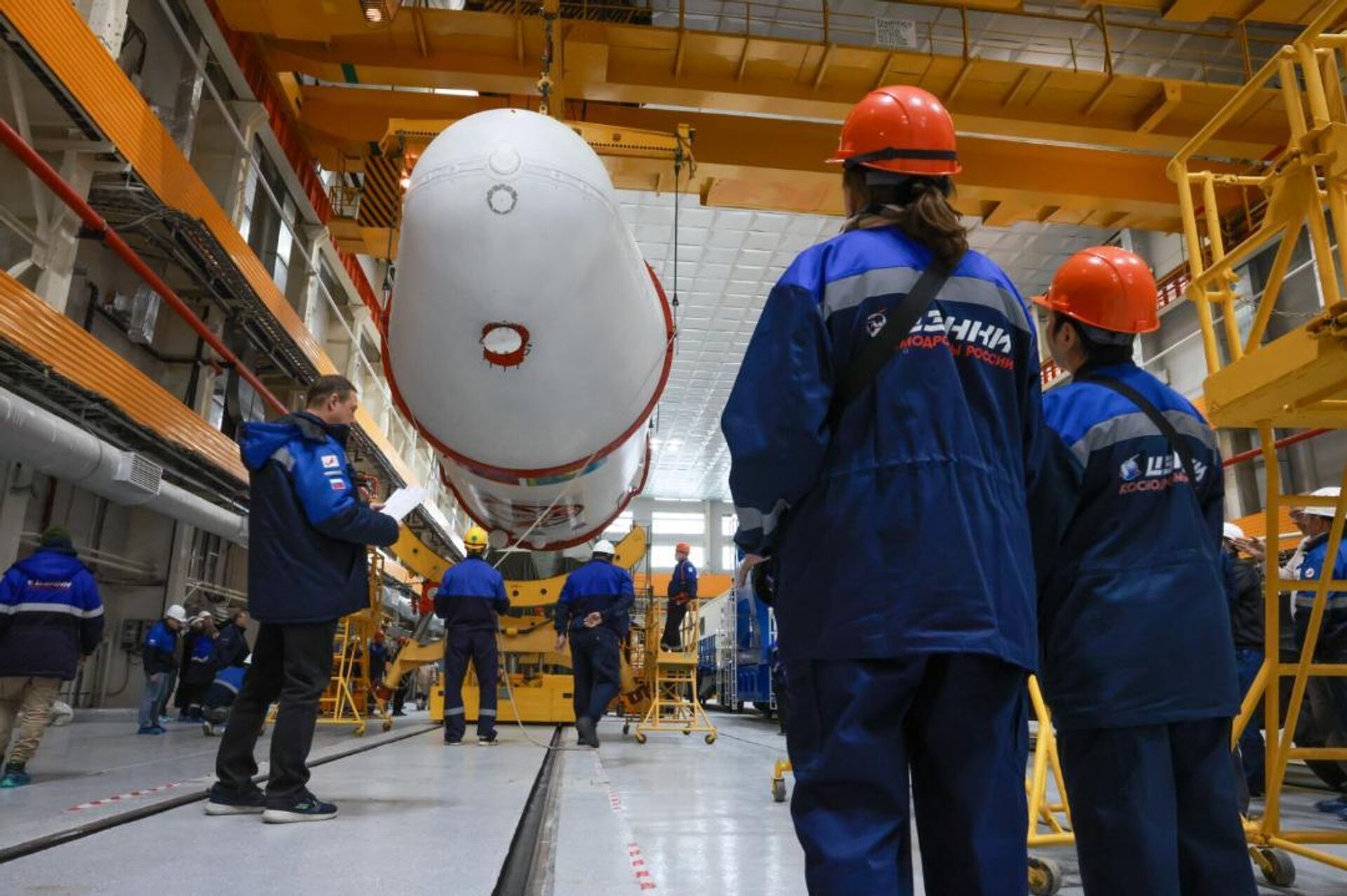 Подготовка к первому пуску ракеты Союз 5/Сункар с комплекса Байтерек на Байконуре - Sputnik Казахстан, 1920, 26.12.2025