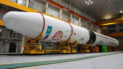 Подготовка к первому пуску ракеты "Союз 5/Сункар" с комплекса "Байтерек" на Байконуре