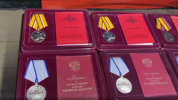 Государственные награды вручили военнослужащим группировки Центр - Sputnik Казахстан