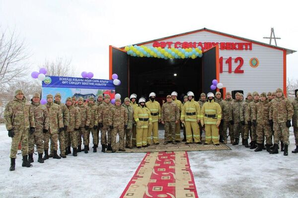 В селе Ақын Сара области Жетысу открылся 140-й добровольный пожарный пост
 - Sputnik Казахстан