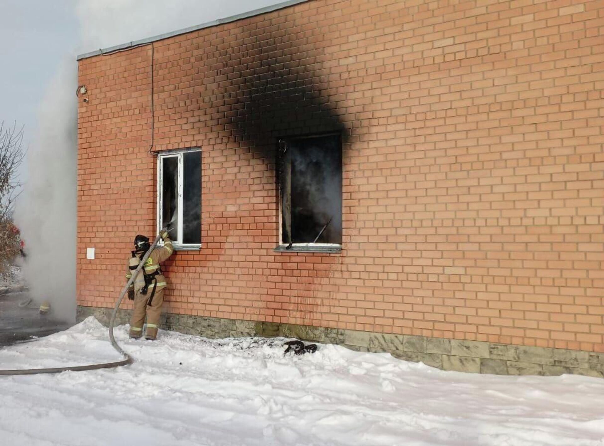 Взрыв котла на территории школы в Щучинске - Sputnik Казахстан, 1920, 29.12.2025