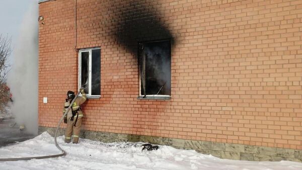 Ақмола облысында мектептен өрт шықты - Sputnik Қазақстан