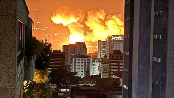 Взрыв в Каракасе, Венесуэла - Sputnik Казахстан