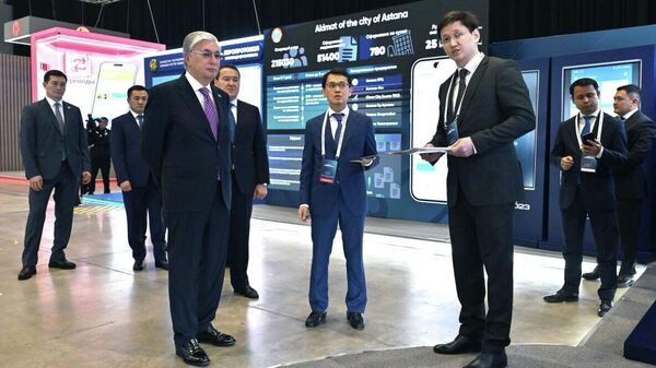 Токаев посетил Astana Hub, архивное фото - Sputnik Казахстан