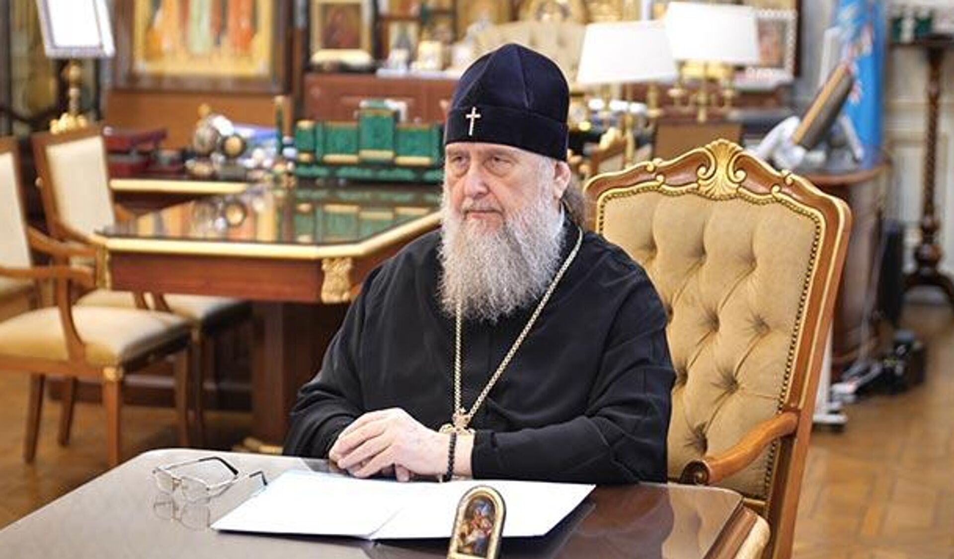 Митрополит Астанайский и Казахстанский Александр провел онлайн пресс-конференцию - Sputnik Казахстан, 1920, 06.01.2026