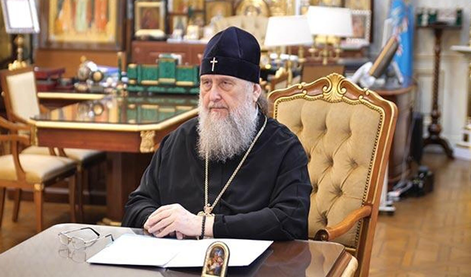 Митрополит Астанайский и Казахстанский Александр провел онлайн пресс-конференцию - Sputnik Казахстан, 1920, 06.01.2026