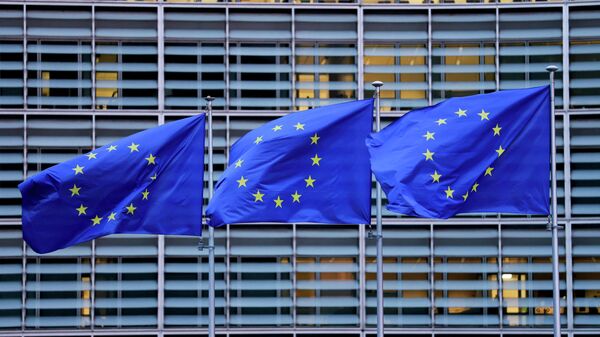 Флаги Евросоюза  - Sputnik Казахстан