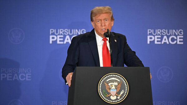 Президент США Дональд Трамп  - Sputnik Казахстан