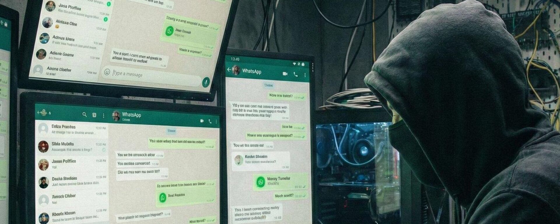 Кибермошенник, иллюстративное фото - Sputnik Казахстан, 1920, 18.04.2026