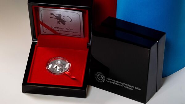 Нацбанк Грузии выпустил новую коллекционную монету Гандбол 2026 - Sputnik Қазақстан