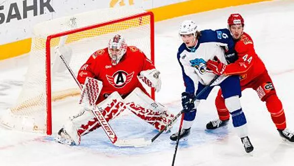 Матч между ХК Барыс и ХК Автомобилист - Sputnik Казахстан