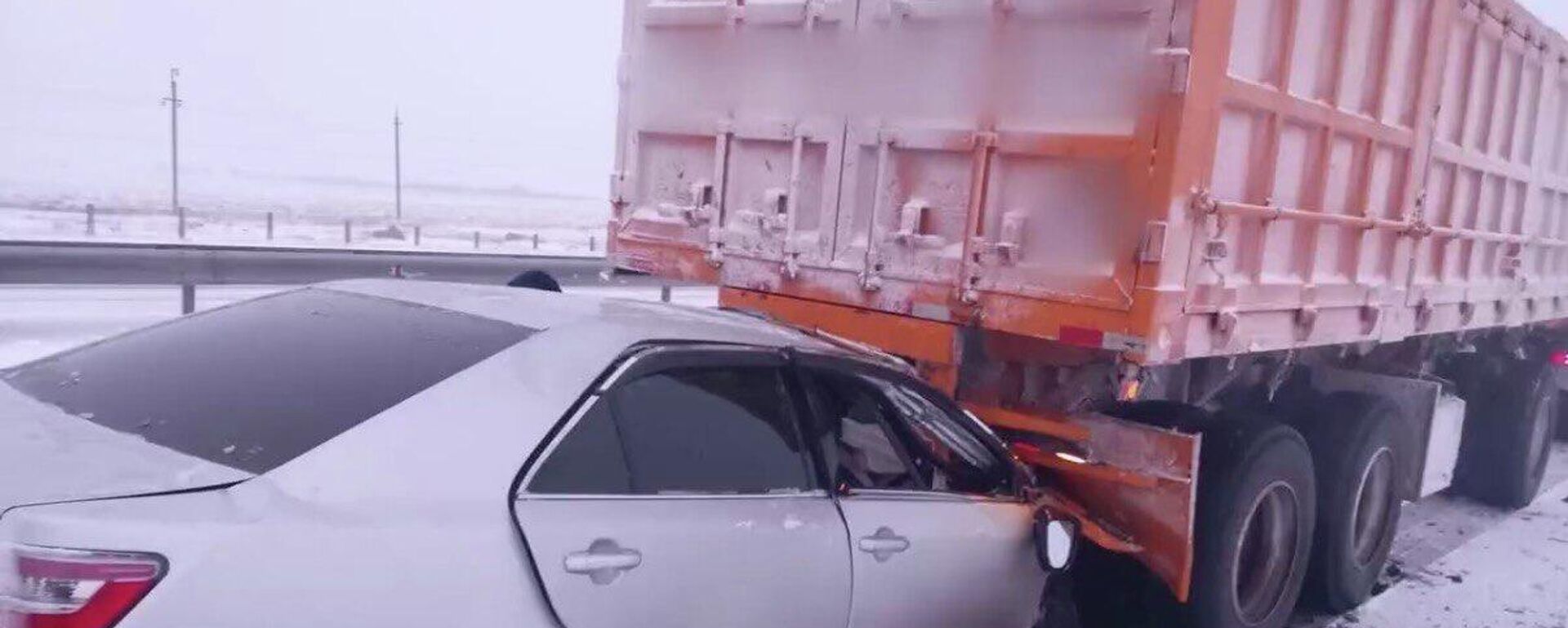 Смертельное ДТП произошло в Павлодарской области  - Sputnik Қазақстан, 1920, 13.01.2026