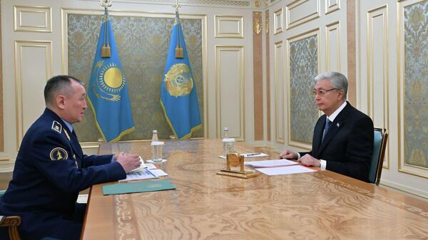 Мемлекет басшысы қорғаныс министрі Дәурен Қосановты қабылдады - Sputnik Қазақстан