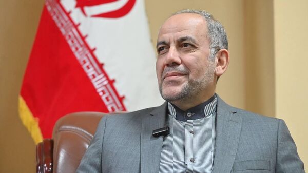 Пресс-конференция посла Ирана в Казахстане Али Акбара Джоукари - Sputnik Казахстан