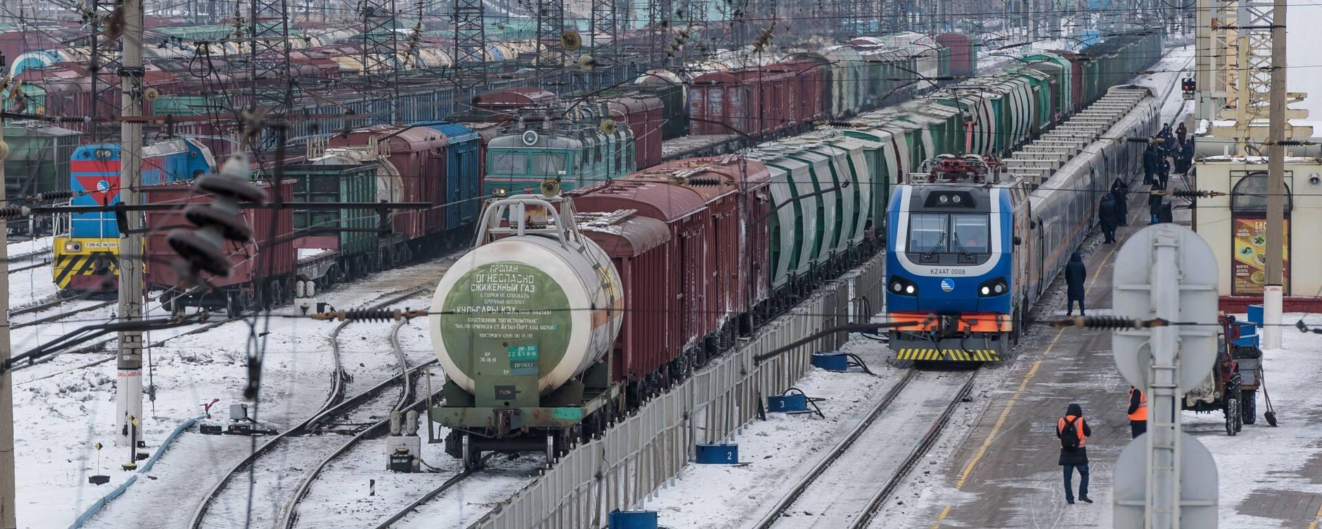 Грузоперевозки - Sputnik Казахстан, 1920, 14.01.2026