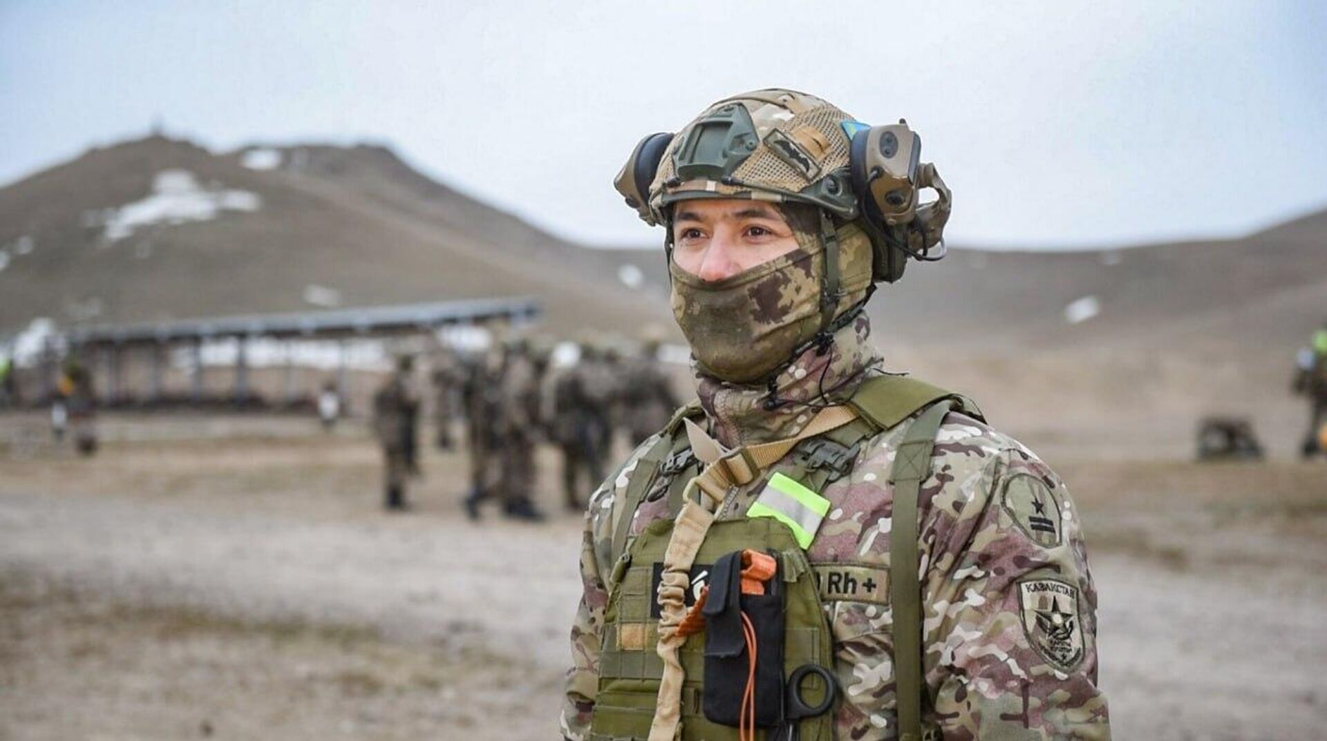 Думан Абдукаримов - майор десантно-штурмовых войск Думан Абдукаримов - майор десантно-штурмовых войск - Sputnik Казахстан, 1920, 15.01.2026