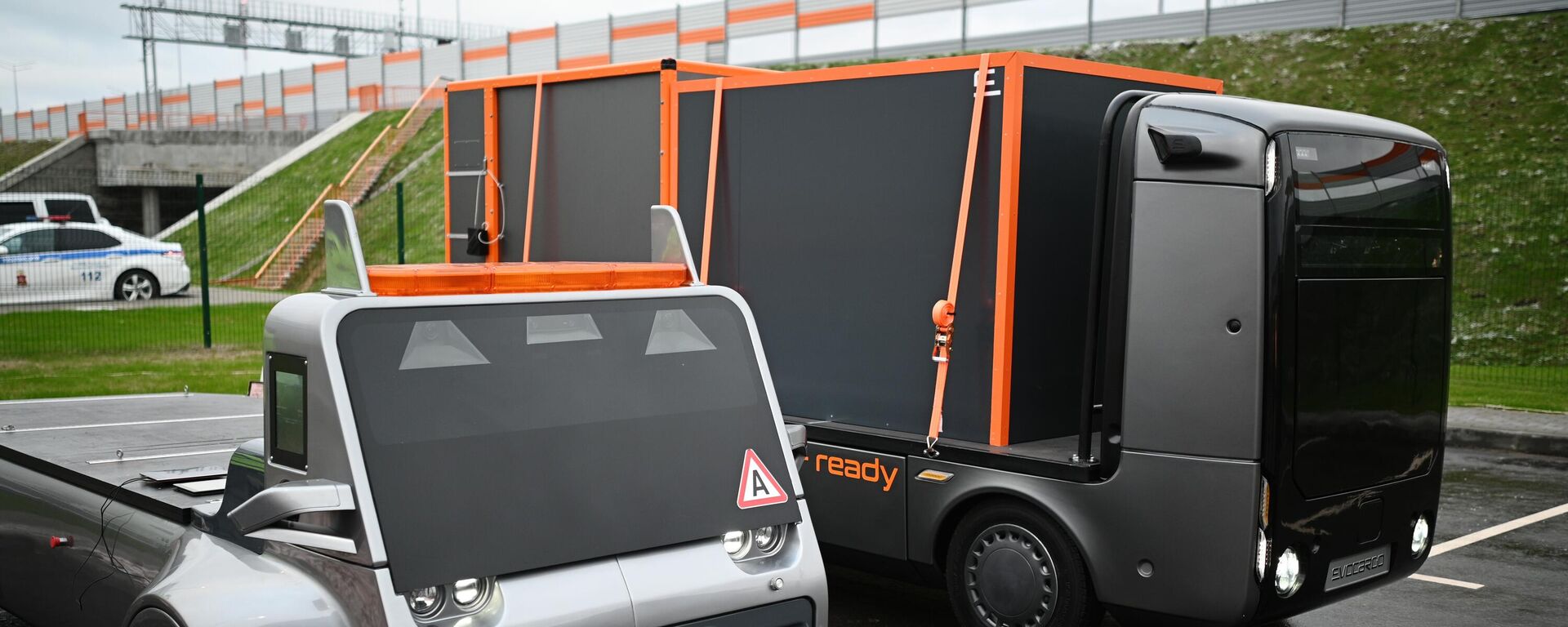 Беспилотные грузовики Evocargo, архивное фото - Sputnik Казахстан, 1920, 31.03.2026