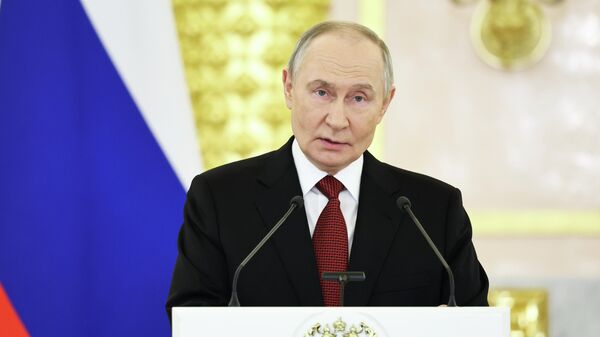 Президент РФ Владимир Путин  - Sputnik Казахстан