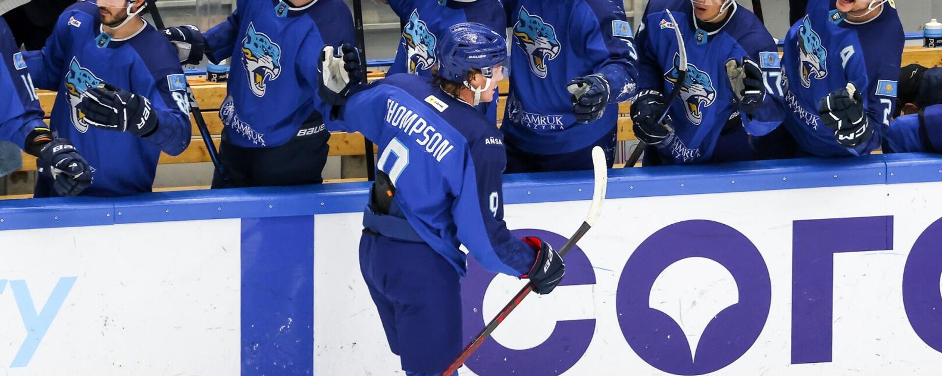 Фрагмент матча Барыс - ЦСКА - Sputnik Казахстан, 1920, 18.01.2026