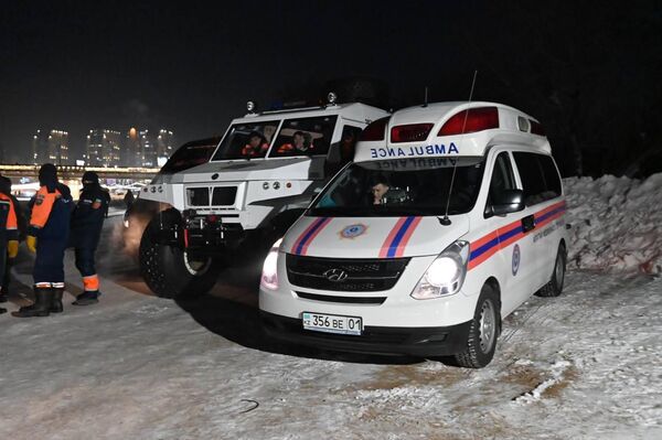 Крещенские купания в Астане - Sputnik Казахстан