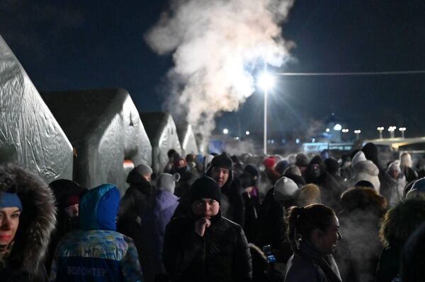 Крещенские купания в Астане - Sputnik Казахстан