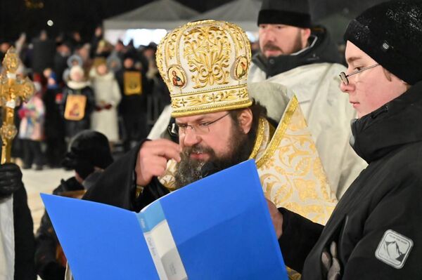 Крещенские купания в Астане - Sputnik Казахстан