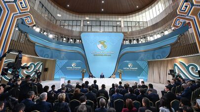 Заседание Национального курултая в Кызылорде