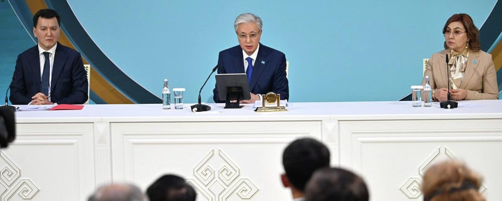 Касым-Жомарт Токаев выступил на Национальном курултае в Кызылорде - Sputnik Қазақстан, 1920, 20.01.2026