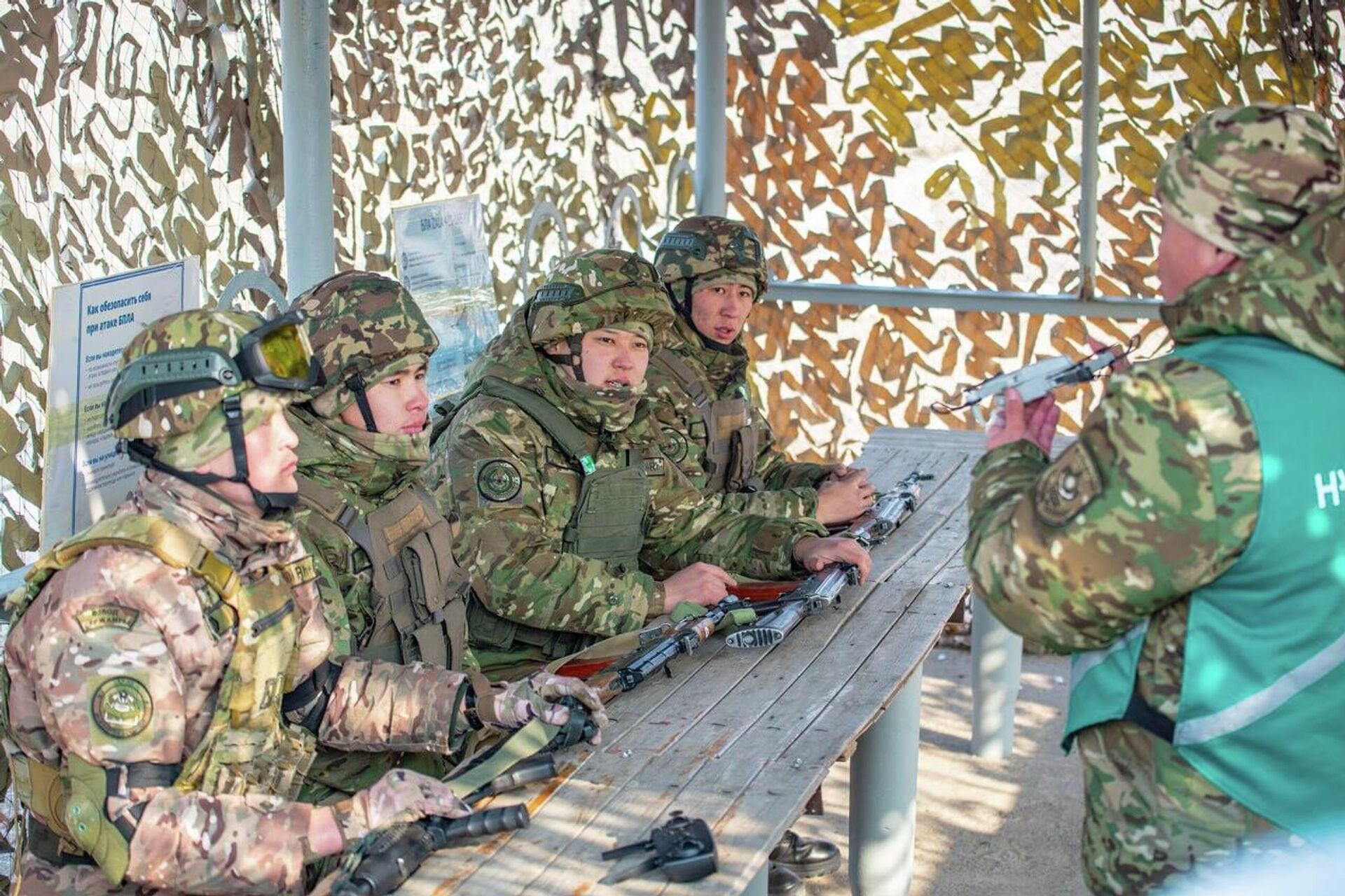 Полевой пункт для личного состава - Sputnik Казахстан, 1920, 21.01.2026