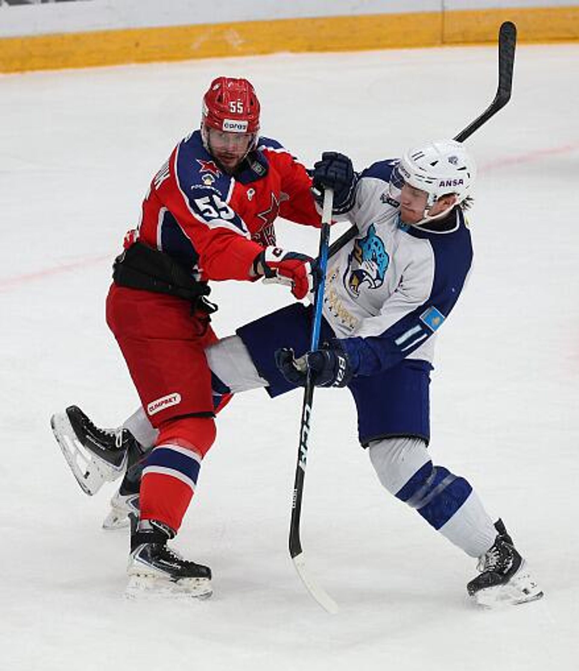 Матч между ХК Барыс и ХК ЦСКА - Sputnik Казахстан, 1920, 23.01.2026