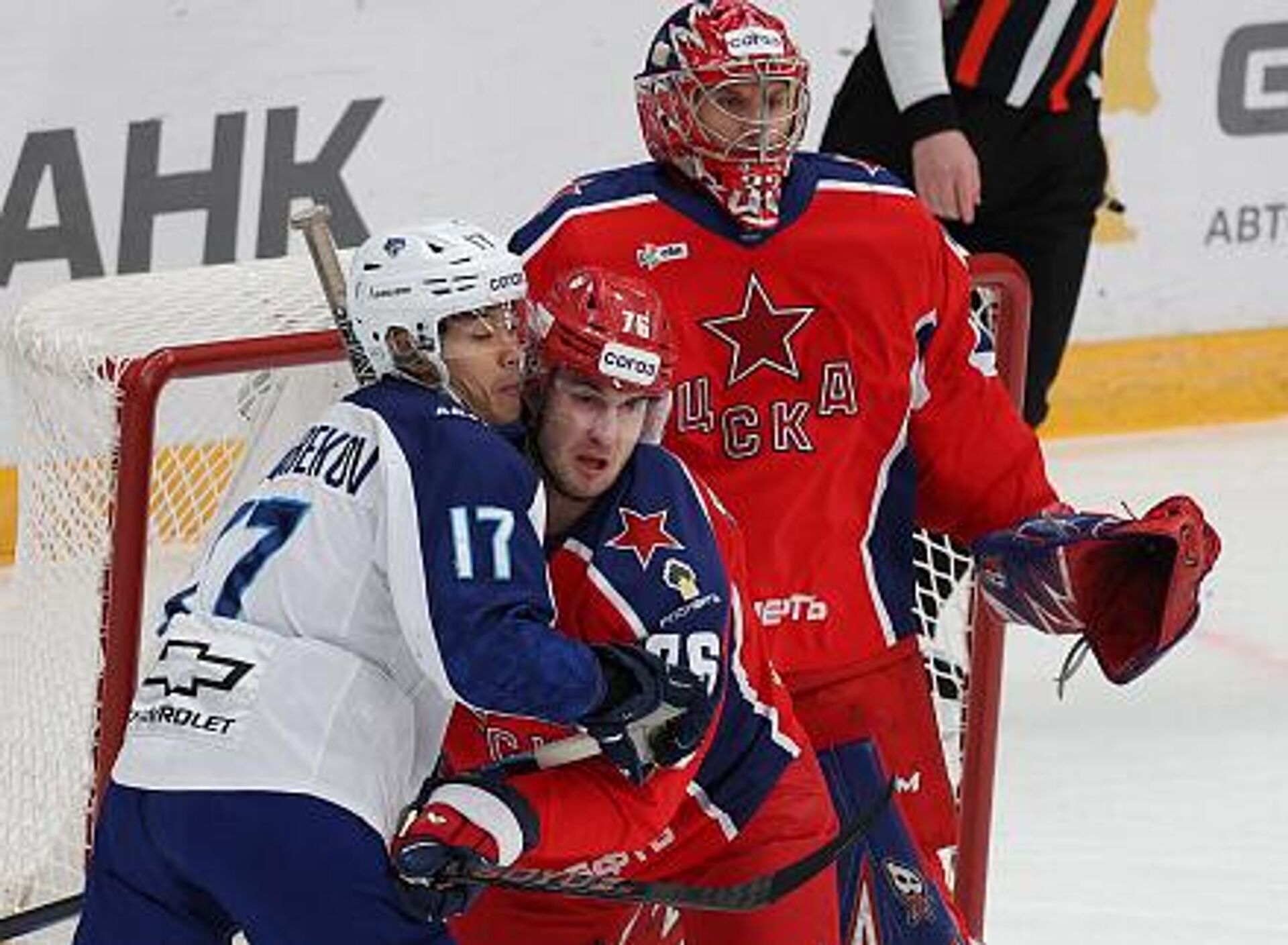 Матч между ХК Барыс и ХК ЦСКА - Sputnik Казахстан, 1920, 23.01.2026