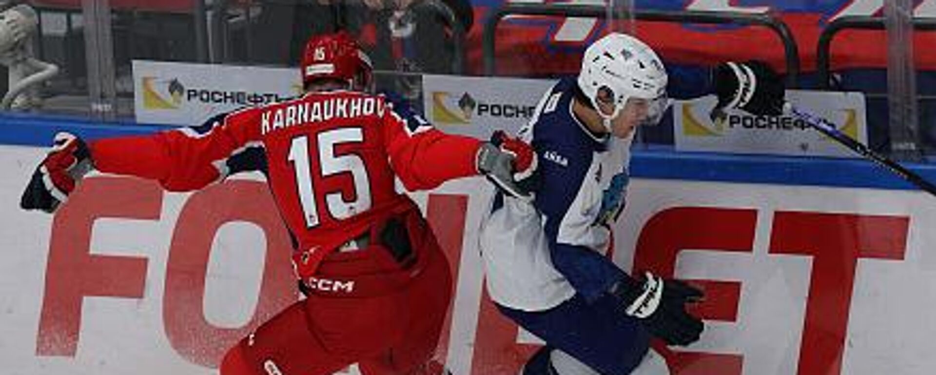 Матч между ХК Барыс и ХК ЦСКА - Sputnik Казахстан, 1920, 23.01.2026