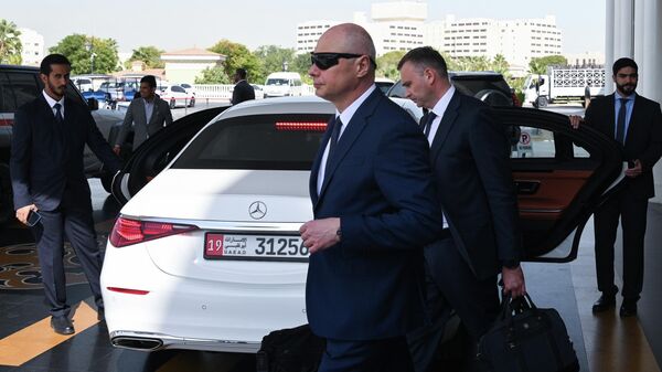 Трехсторонняя встреча делегаций России, США и Украины в Абу-Даби - Sputnik Казахстан