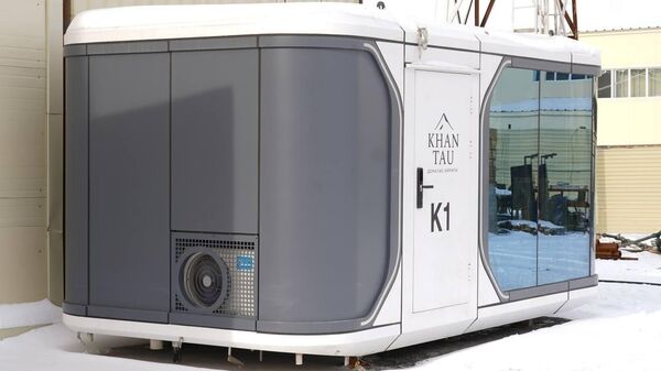 Түркістан облысында капсулалы үйлер шығарылып жатыр - Sputnik Қазақстан