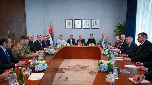 Әбу-Дабидегі үшжақты келіссөздер - Sputnik Қазақстан