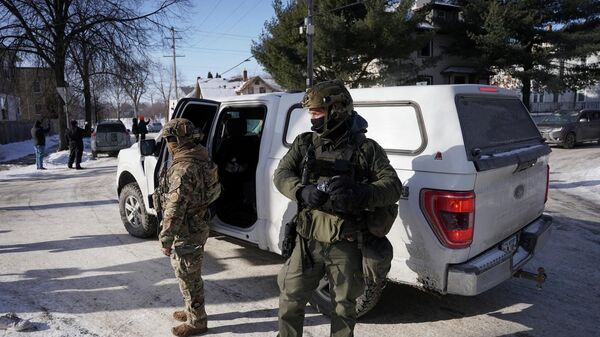 Иммиграционный рейд в Миннеаполисе - Sputnik Казахстан