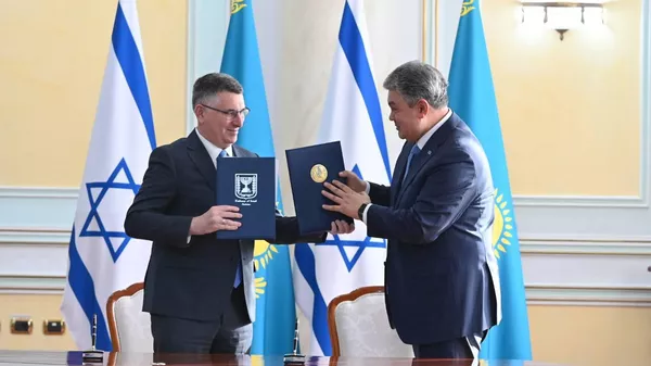 Министр иностранных дел государства Израиль Гидеон Саар прибыл с официальным визитом в Астану - Sputnik Казахстан