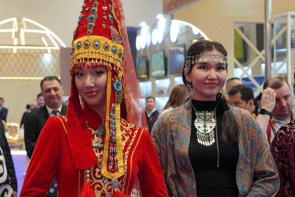 Казахстанский павильон на Международной выставке продуктов питания и напитков Gulfood 2026 Казахстанский павильон на Международной выставке продуктов питания и напитков Gulfood 2026 - Sputnik Казахстан