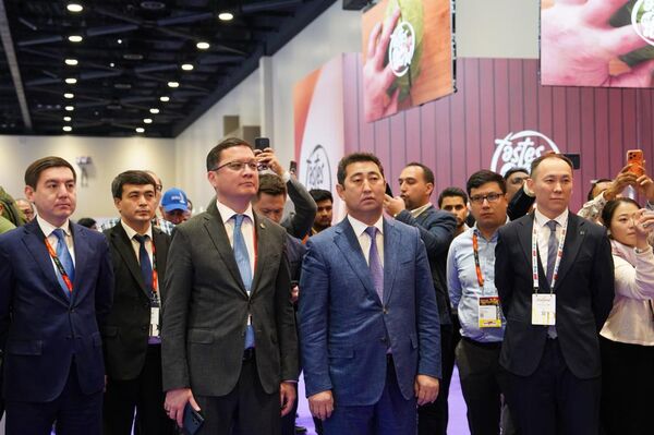 Казахстан впервые представил Национальный павильон на международной выставке Gulfood 2026 Казахстан впервые представил Национальный павильон на международной выставке Gulfood 2026 - Sputnik Казахстан