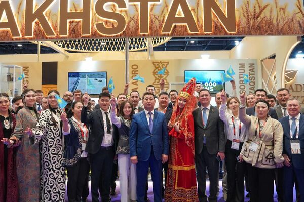 Казахстан впервые представил Национальный павильон на международной выставке Gulfood 2026 Казахстан впервые представил Национальный павильон на международной выставке Gulfood 2026 - Sputnik Казахстан
