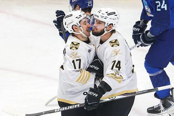 Матч между ХК Барыс и ХК Адмирал - Sputnik Казахстан