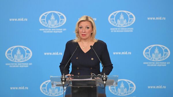 Еженедельный брифинг Марии Захаровой - прямая трансляция - Sputnik Казахстан