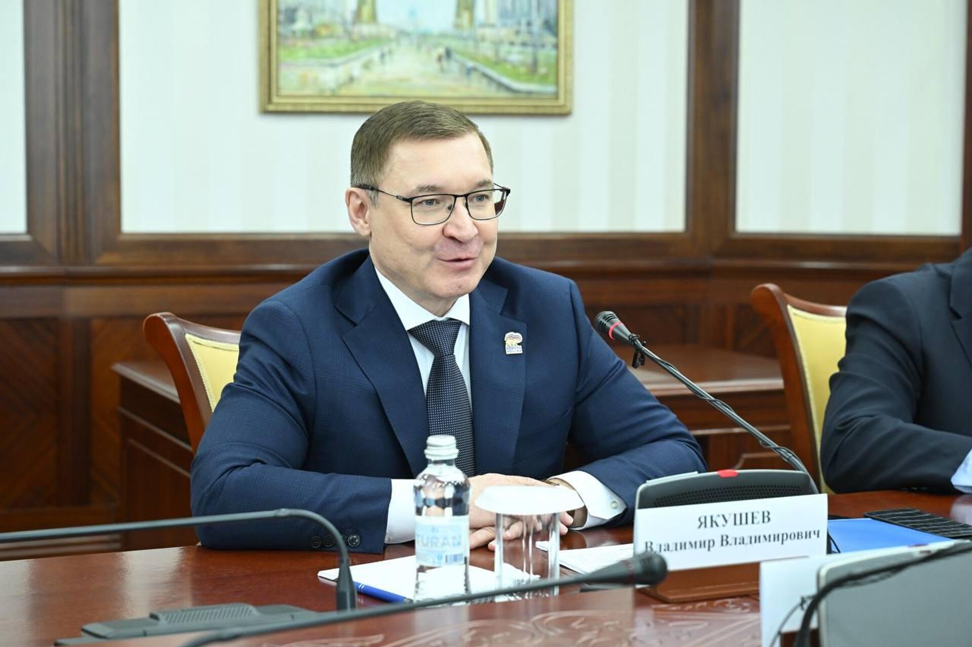 Владимир Якушев - первый зампредседателя Совета Федерации Федерального Собрания РФ - Sputnik Казахстан, 1920, 31.01.2026