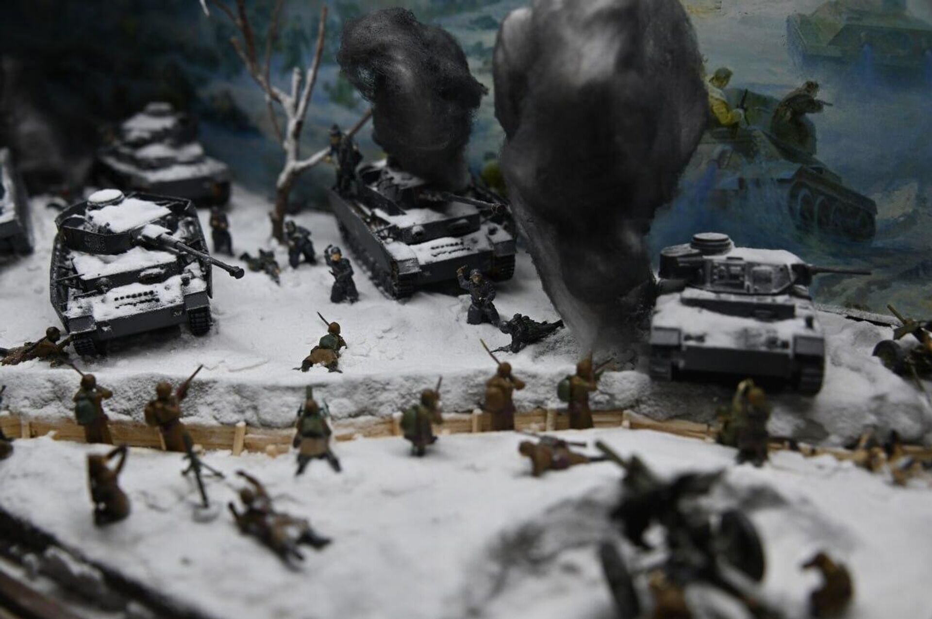 Диорамы великих битв истории создают военнослужащие Карагандинского гарнизона - Sputnik Казахстан, 1920, 31.01.2026