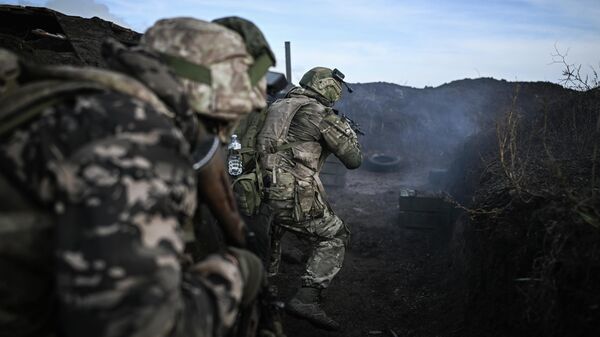 1-я разведывательно-штурмовая бригада Волки Южной группировки войск - Sputnik Казахстан