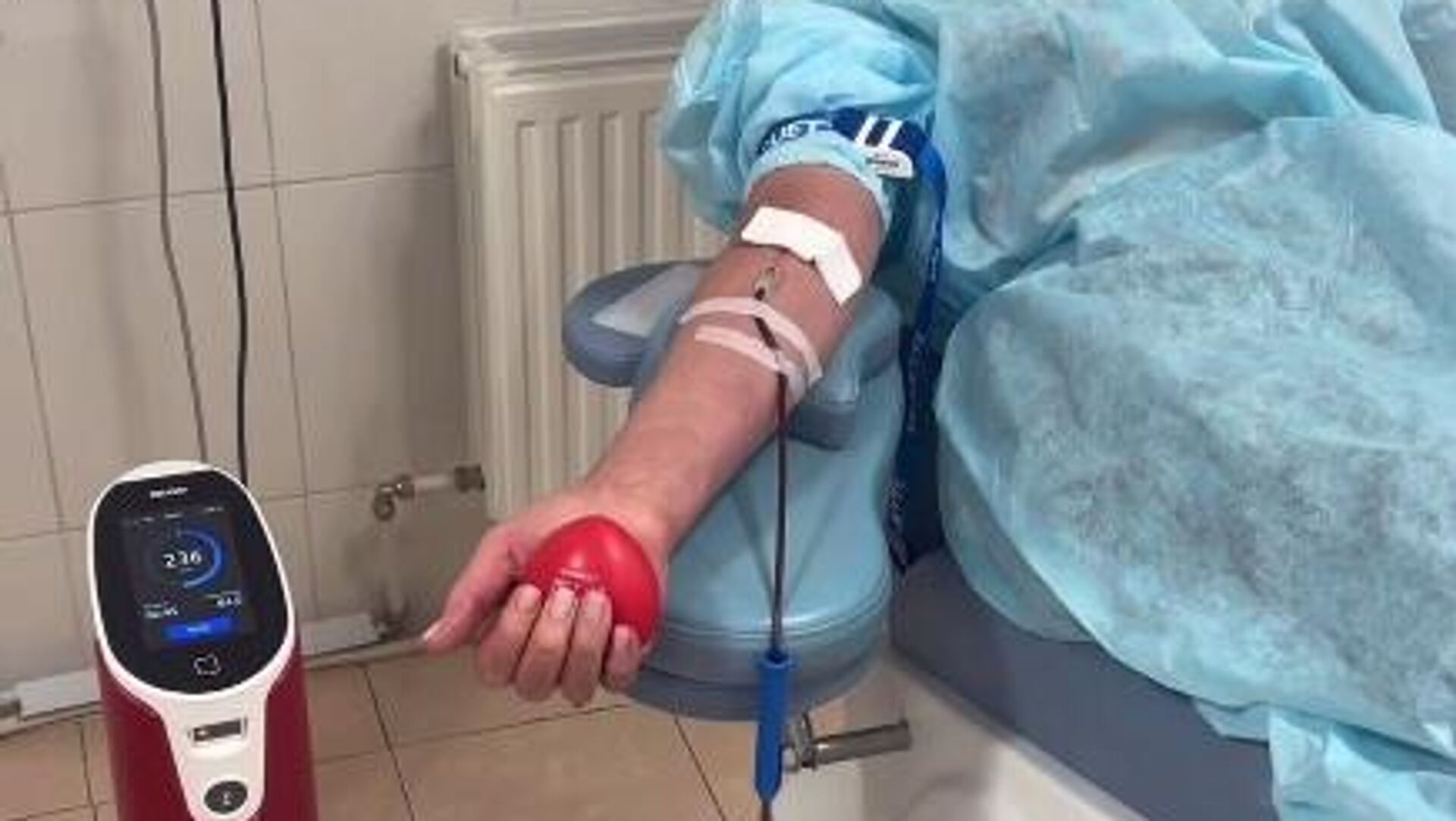 Глава Минздрава Казахстана Акмарал Альназарова сдала кровь - Sputnik Казахстан, 1920, 02.02.2026