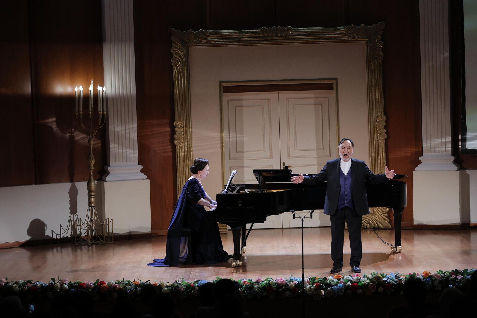 Раушан Бескембирова и Шахимардан Абилов  - Sputnik Казахстан, 1920, 04.02.2026