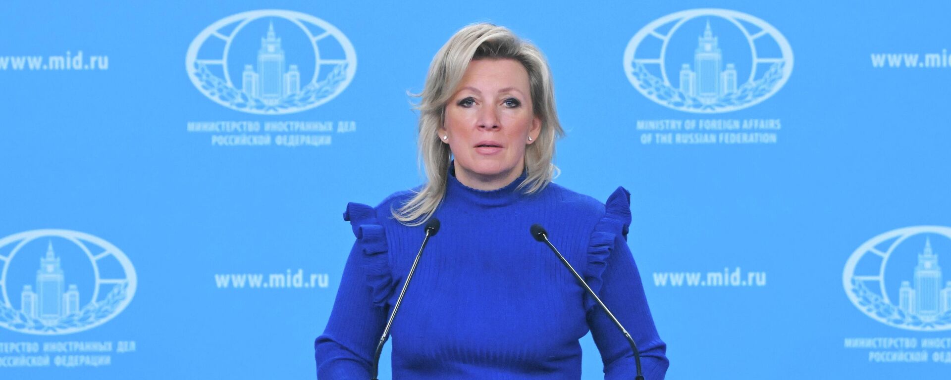 Официальный представитель МИД России Мария Захарова - Sputnik Казахстан, 1920, 11.03.2026