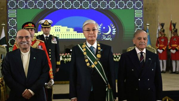 Ордена Nishan-e-Pakistan вручили Токаеву  - Sputnik Казахстан